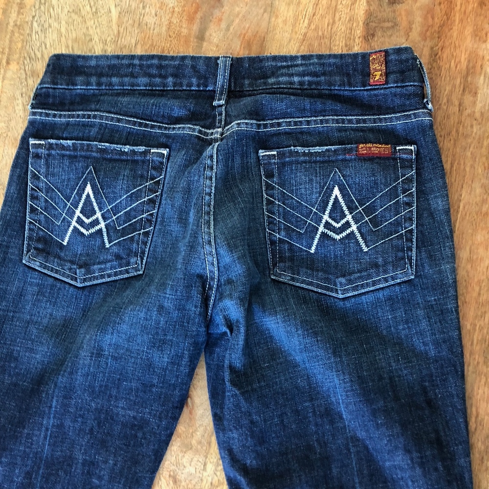 7 For All Mankind "A" Pocket Flare Leg